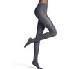 FALKE Matt Deluxe 30 DEN W Ti trasparenti velati tinta unita 1 pezzo, Collant Donna, Blu Blue Ink 6491, S