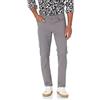 Amazon Essentials Pantaloni in Twill Elasticizzati con 5 Tasche Slim Uomo, Grigio Scuro, 35W / 29L