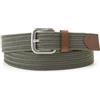 Levi's Stretch Woven Belt OV, Bottle Green, 75 Unisex, Verde bottiglia, 75 cm