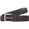 JACK & JONES Jacspring - Cintura in tessuto Noos, Marrone pietra., numeric_105