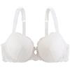 Dorina Reggiseno Donna Celine Demi - Leggermente Imbottito, con Ferretto, Coppe Preformate, Pizzo Floreale, e Fasce a U di Supporto, Avorio