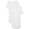 Amazon Essentials T-Shirt con Scollo Rotondo e Arricciatura a Maniche Corte Premaman Donna, Pacco da 2