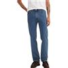 Levi's 505 Regular Fit, Jeans Uomo, Medium Stonewash, 36W / 32L