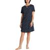 CALIDA Sweet Dreams - Camicia da Notte da Donna, Colore Blu Peacoat, Peacoat Blue, Taglia Unica