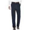 Haggar - Work To Weekend Hidden Expandable Waist Classic Fit Flat Front Pant, Pantaloni da Lavoro per Il fine Settimana nascosti espandibili in Vita Classica con Parte Anteriore Piatta Uomo