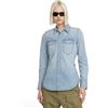 G-STAR Slim Western Shirt Magliette, Blu (Sun Faded Blue Mist D24343-d539-g342), M Donna