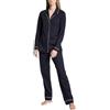 Calida Donna Night Lovers Set di Pigiama Not Applicable, Lapis Blu Scuro, M