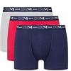 DIM Set di 3 boxer da uomo DIM | Cotone elasticizzato traspirante | Vestibilità ottimale | Senza etichetta