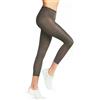 FALKE Pure Matt 50 den Capri W Le semicoprenti Tinta Unita 1 Pezzo, Leggings Donna, Marrone Espresso 5188, M