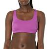 Amazon Essentials Top Corto da Mare con Scollo Rotondo Donna, Viola, 42