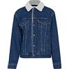 Levi's Donna Ex Bf Sherpa Trucker Giacca , Rough And Tumble, XXS