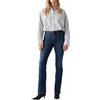 Levi's 725 High Rise Bootcut, Jeans Donna, Blu ( Blue Wave Dark ), 28W / 32L