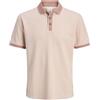 JACK & JONES Jprcclogan SS Polo, Adobe Rose, L Uomo