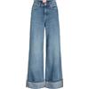 JJXX JXTOKYO Wide Fold HW Jeans R254 DNM | Wide Leg Fit, Semplice, Casual, Temperatura massima di 40°C ciclo delicato