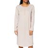 CALIDA Lovely Nights Nachthemd Langarm Parte Superiore del Pigiama, Rose Bud, X-Small Donna
