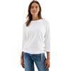 Cecil Slub - Maglietta con Scollo Rotondo, Colore Bianco, S