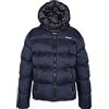 Schott NYC IDAHO2, Piumino con Cappuccio con Cerniera Unisex - Adulto, Marina Militare, XL