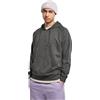 Urban Classics Overdyed Hoody, Felpa con Cappuccio, Uomo, Nero (Black Bird), S