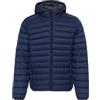 b BLEND Blend 20712462 BHRomsey Hood - Giacca Trapuntata da Uomo, con Cappuccio, vestibilità Regolare, 194024_Dress Blues, S
