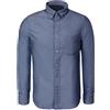 GANT Uomo Spazzolato Oxford Reg BD Camicia Sera Blu