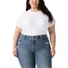 Levi's Perfect Tee Benitoite Cloud Dancer STRI T-Shirt Donna (Pacco da 1)