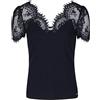 MORGAN Maglietta da Donna 212 Denata, Blu Marino, XS EU