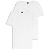 BOSS T-Shirt 2p Moderna, Bianco 100, L Uomo