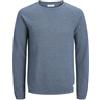 JACK & JONES Jjehill Knit Crew Neck Noos Pls Jjehill Knit Crew Neck Noos Pls Uomo (Pacco da 1)