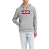 Levi's Standard Graphic Sweatshirt, Felpa con Cappuccio Uomo, Logo Two Color Heather Gray, XS