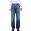7 For All Mankind Modern Straight Spectrum Jeans, Mid Blu, 36 W Uomo