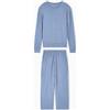 Emporio Armani Pigiama Lungo Uomo in Lana Tech Grigio M, Pietra, M