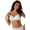 Lovable Reggiseno Senza Ferretto in Pizzo Elastico | Coppe Taglio a Due | vestibilità Naturale, Comfort e Femminilità | Value Elegance Donna, Bianco, 34 / 3B