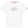 Alpha Industries Target Backprint T-Shirt da Uomo White XXL