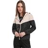 Urban Classics Ladies Arrow Windbreaker Giacca a Vento, Rosa Chiaro/Nero, S Donna
