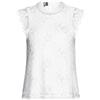 Pieces Maglietta da Donna PCOLLINE SL Lace Top Noos BC Cloud Dancer, L