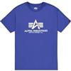 Alpha Industries Basic BL T-Shirt da Uomo Galactic Blue 3XL