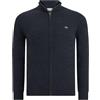 Gant Extrafine Lambswool Zip Cardigan Maglione Cardigan Uomo (Pacco da 1)