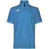 Kappa Polo da Uomo Barli, Blu/Bianco, XL, Blu/Bianco, XL