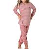 Schiesser Mädchen Schlafanzug Set Pyjama Warme Qualitäten Frottee-Fleece-Interlock-Größe 92 bis 140 Pigiama, Rosa Antico, 181830, 104 Bambine e Ragazze