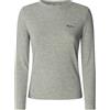 Pepe Jeans Betina T-Shirt da Donna, Grigio (Grigio mélange), XL, Grigio (Marl Grey), XL