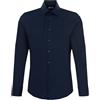 Seidensticker Camicia da Uomo Blu Scuro 42