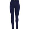 PIECES Pchighskin Wear Noos BC Jeggings da Donna, Blu Oltremare, S
