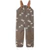 NAME IT Nmmalfa08 Softshell Bib Pant AOP FO Nmmalfa08-Pantaloni, Morel, 92 Bambino