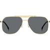 HUGO BOSS Occhiali da Sole BOSS 1743/S RHL GOLD BLACK 2 59/15/145 UNISEX