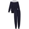 CALIDA Soulmate Pigiama Lungo, Oscurante, Blu lapistico, 54-56 Donna