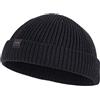 DASMINI Cappelli da Pescatore per Uomo e Donna, Berretto a Maglia con Teschio, Berretto da Orologio, Cappelli Corti Caldi per Primavera Autunno Inverno, Nero (m), 7-7 1/4