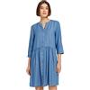 TOM TAILOR Denim Le signore Abito in jeans 1030680, 10119 - Used Mid Stone Blue Denim, XS