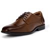 Amazon Essentials Scarpe Eleganti Derby Formali, Scarpe da Ufficio Eleganti con Lacci, Punta Quadrata Uomo, Tan, 43 EU