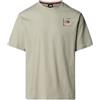 The North Face Coordinates S/S T-Shirt da Uomo Clay Grey S