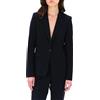 Caroll 232v-vantea Giacca Tailleur Taglio Aderente, Blu Navy, 42 Donna